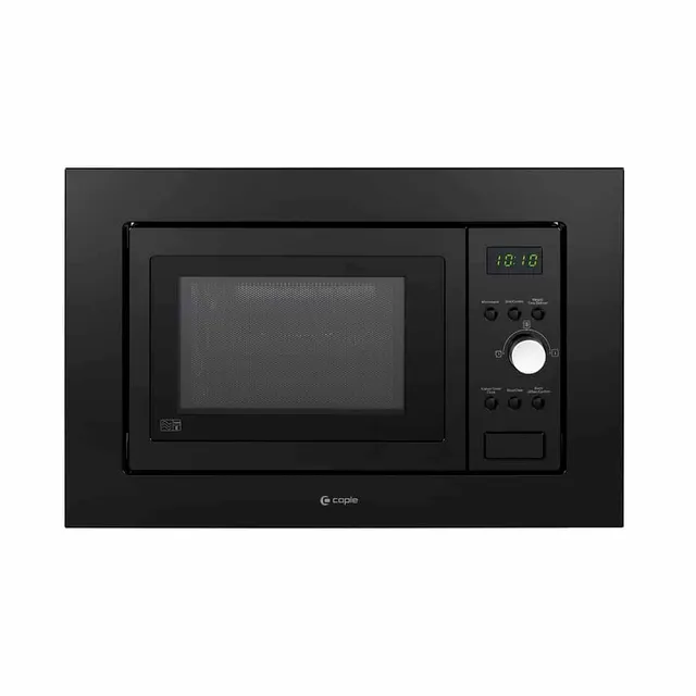caple-built-in-microwave-grill-schwarz-einbaumikrowelle image 1