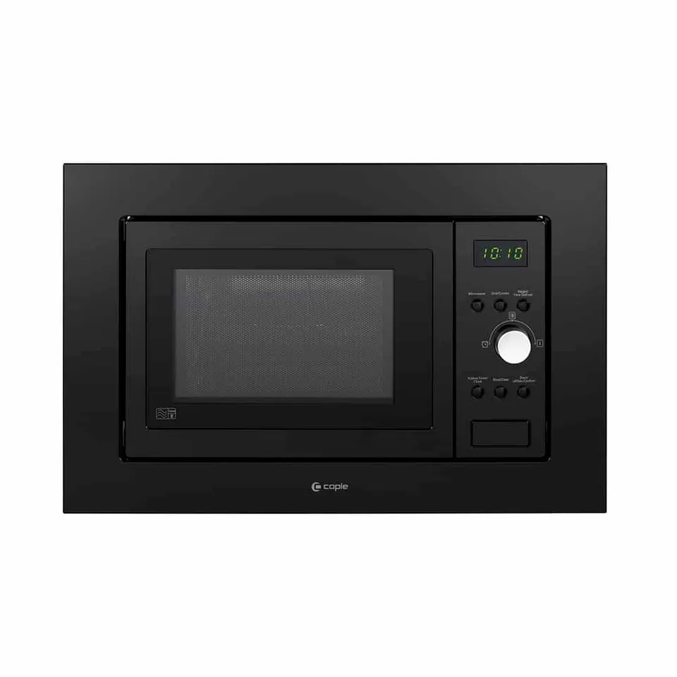 caple-built-in-microwave-grill-schwarz-einbaumikrowelle image 1