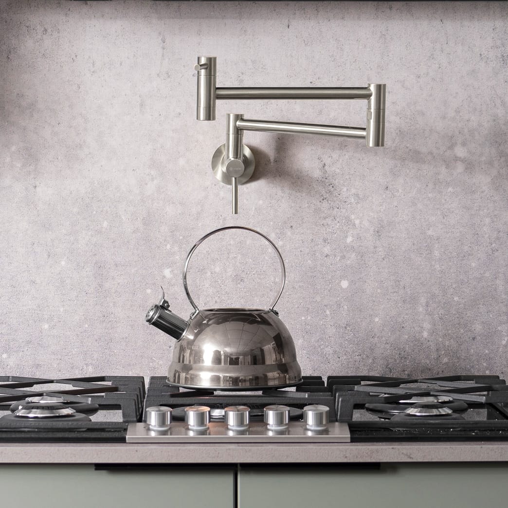 caple-pento-pot-filler-wasserhahn-edelstahl image 3
