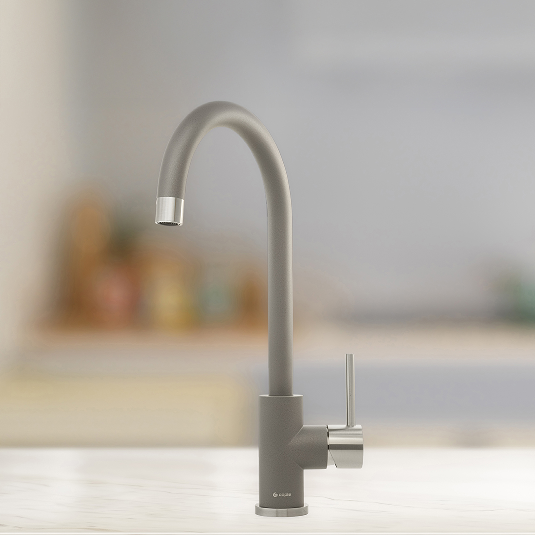 caple-aspen-single-lever-tap-armatur-pebble-grey image 2