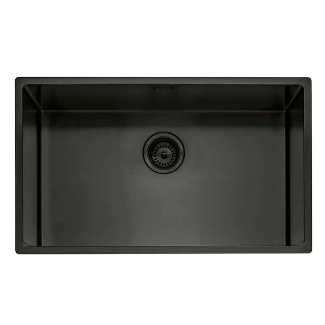caple-mode-740-inset-or-undermount-sink-black-steel-einbausp-le image 1