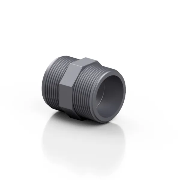effast-pvc-u-sechskantnippel-mit-bspp-gewinde-fitting-sanit-r-heizung image 1