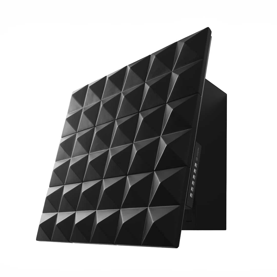 caple-pyra-60cm-wand-dunstabzugshaube-schwarz image 2