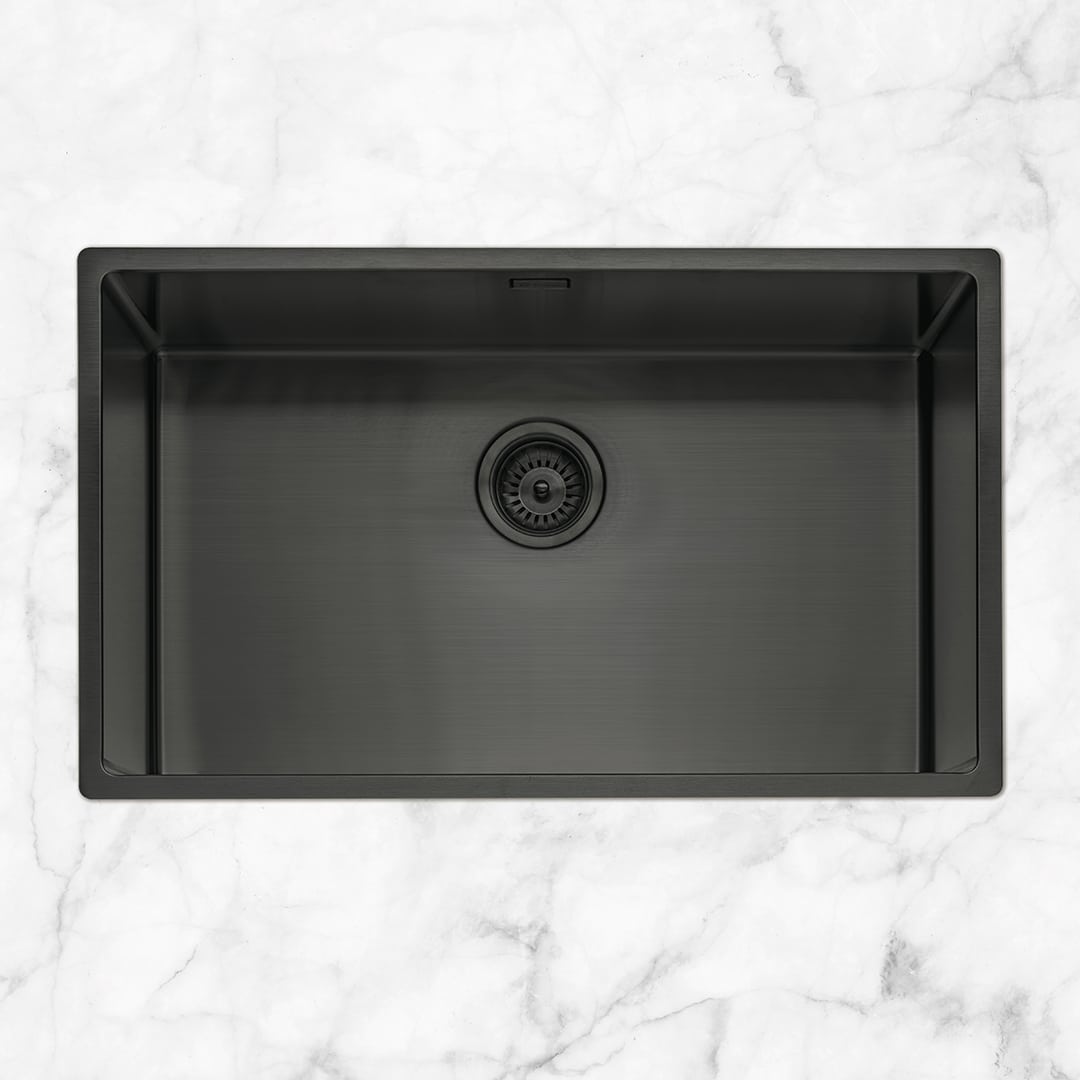 caple-mode-740-inset-or-undermount-sink-black-steel-einbausp-le image 5