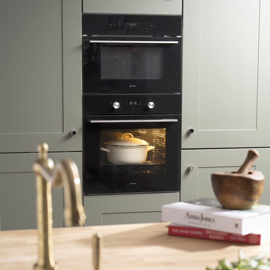 caple-60-cm-elektro-einbaubackofen-schwarz-single-oven image 2