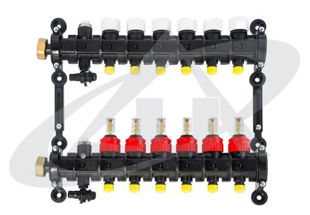 unidelta-60010201-combi-block-verteiler-dn32-heizkreisverteiler image 1