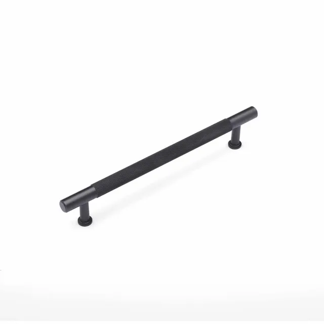 caple-m-belgriff-stangengriff-schwarz-geriffelt-knurled-bar image 1