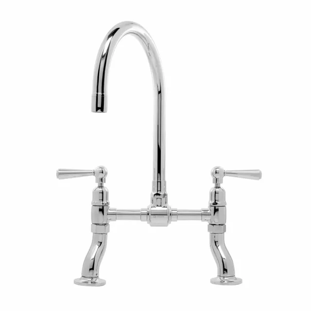 caple-putney-bridge-zweigriff-k-chenarmatur-polished-steel image 1