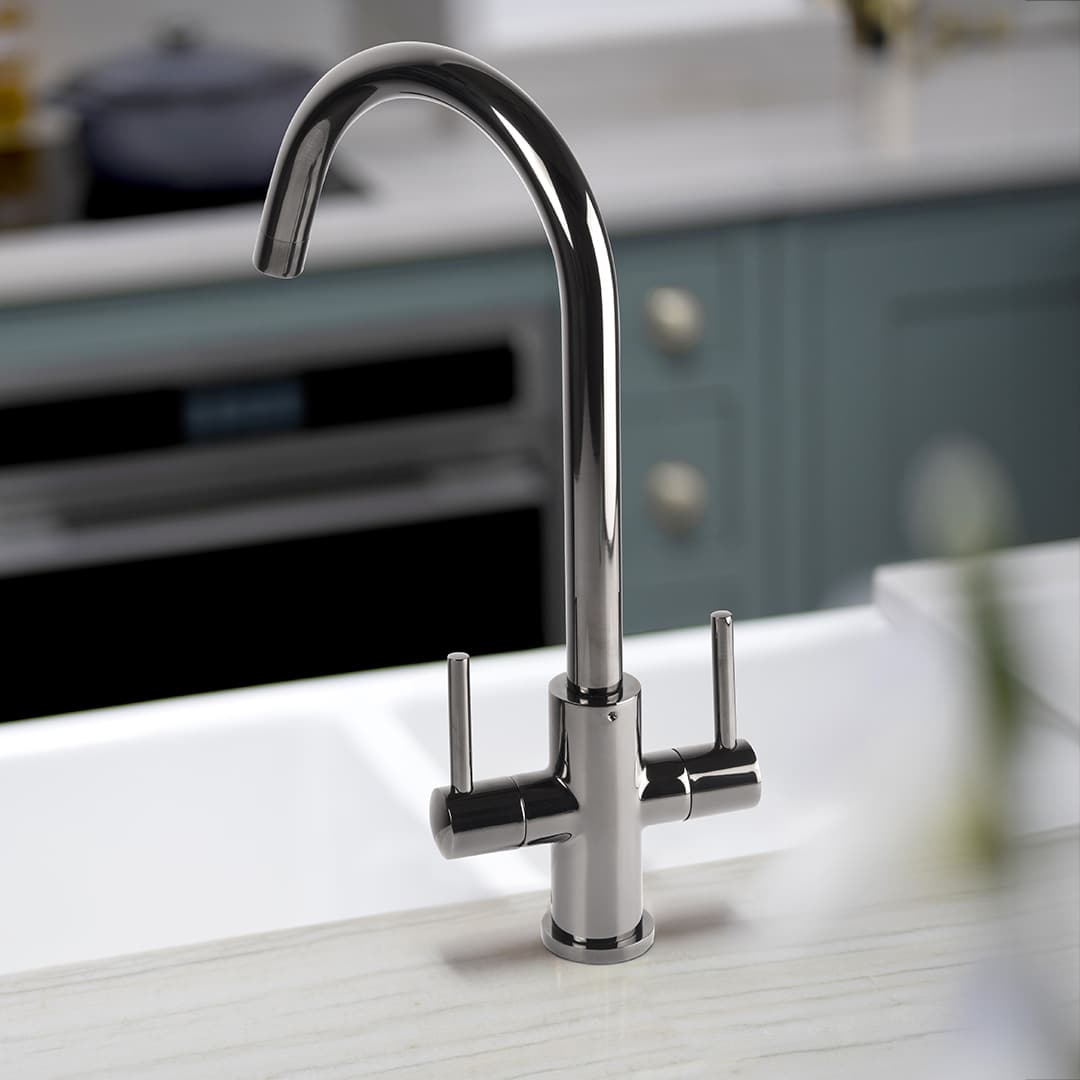 caple-lamar-zweigriff-armatur-black-chrome image 2