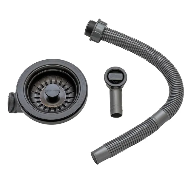 caple-90mm-korbsieb-ablauf-schwarz-stahl-f-r-saso-sp-len image 1