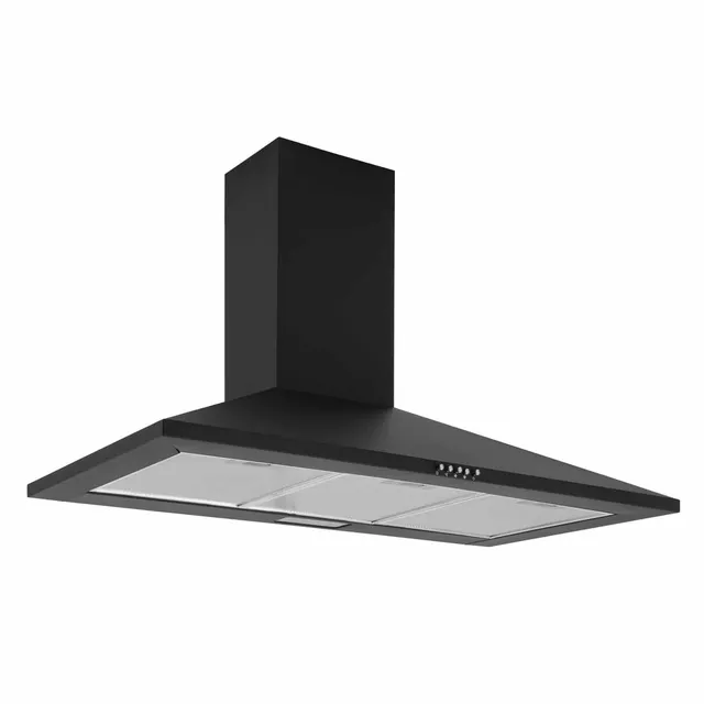 caple-wand-kaminhaube-90-cm-schwarz image 1