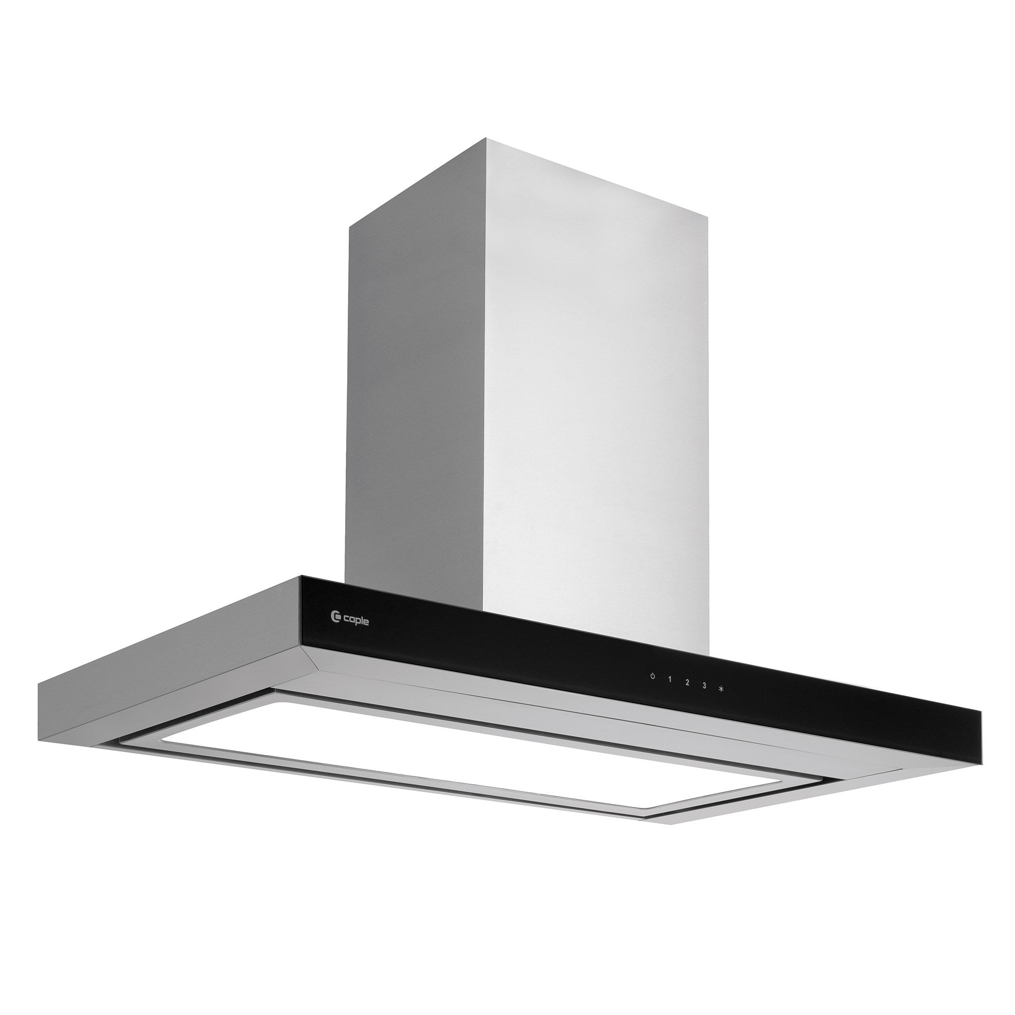 caple-plasma-zodiac-90cm-wand-kaminhaube-edelstahl image 1