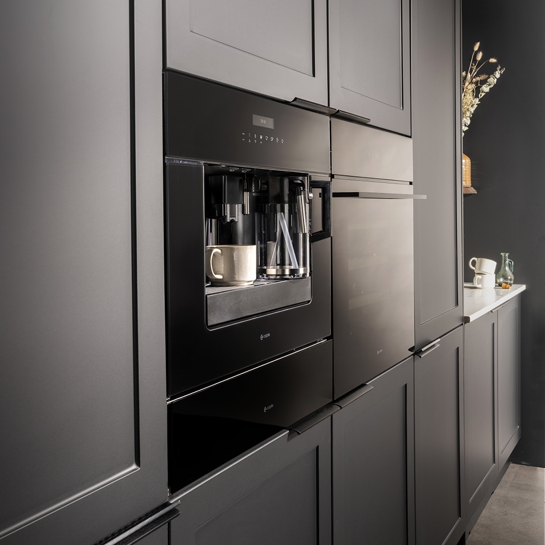 caple-einbau-kaffeemaschine-schwarzglas image 2