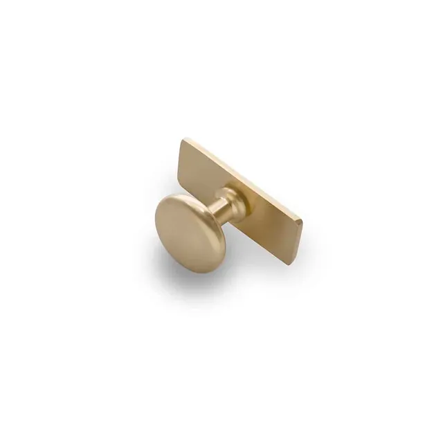 caple-m-belknopf-mit-rosette-messing-geb-rstet-satin image 1