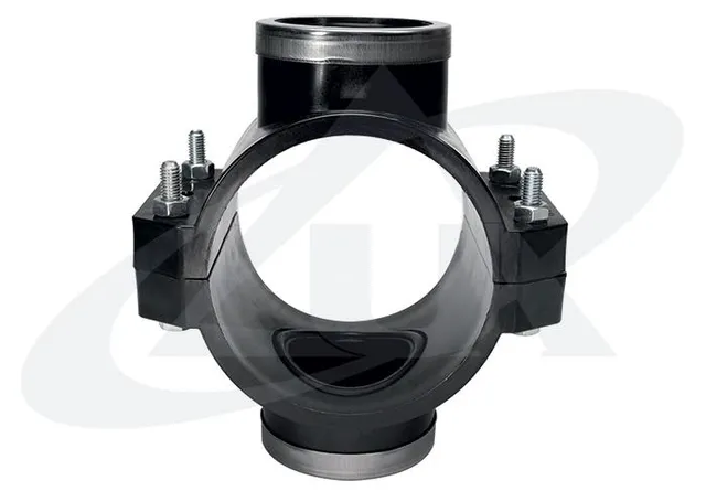 unidelta-1027-doppelte-anbohrschelle-mit-versteifungsring image 1