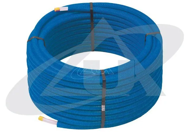 unidelta-255012-flexall-mehrschicht-verbundrohr-mit-schutzrohr-blau-pe-rt-al-pe- image 1