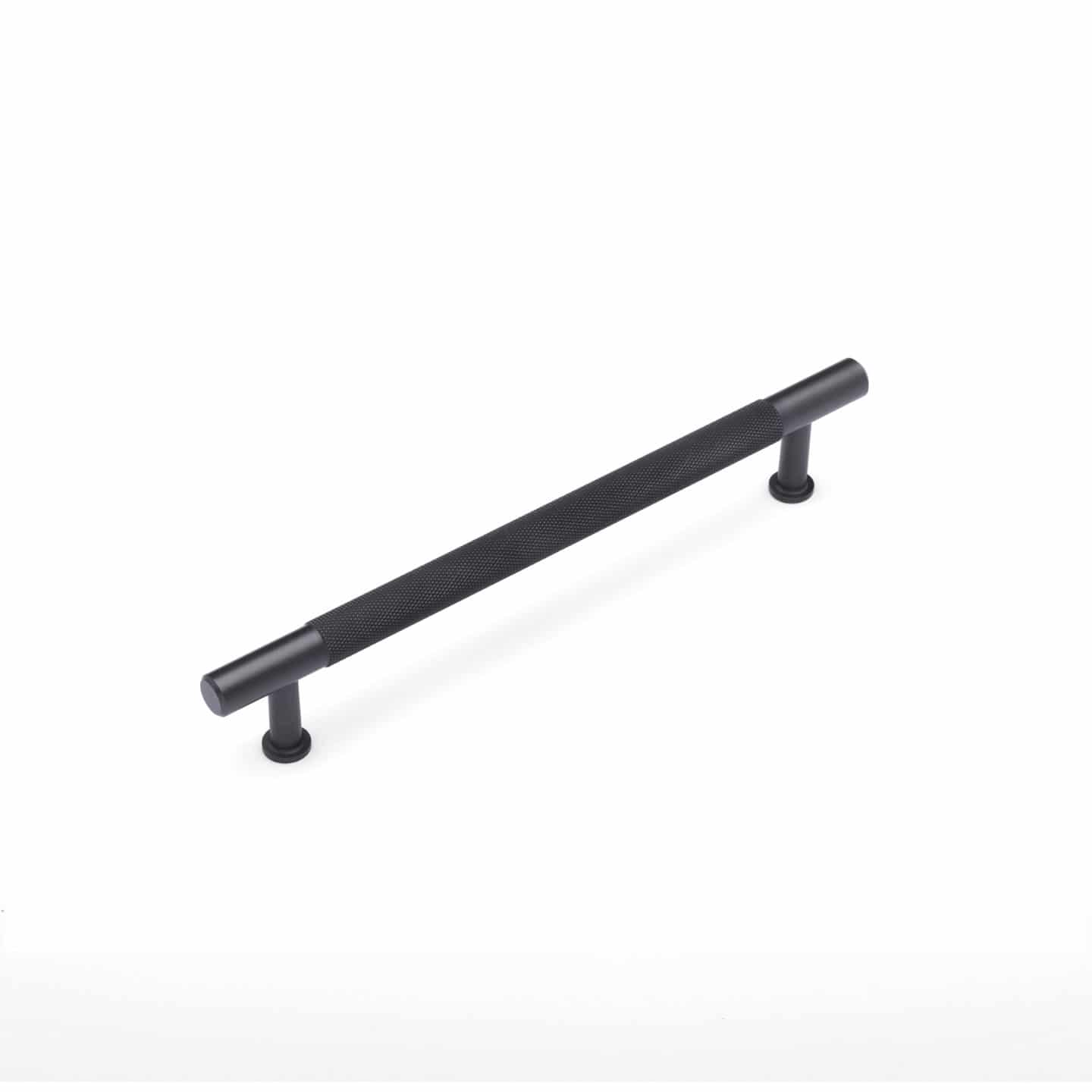 caple-m-belgriff-stangengriff-schwarz-geriffelt-knurled-bar image 1