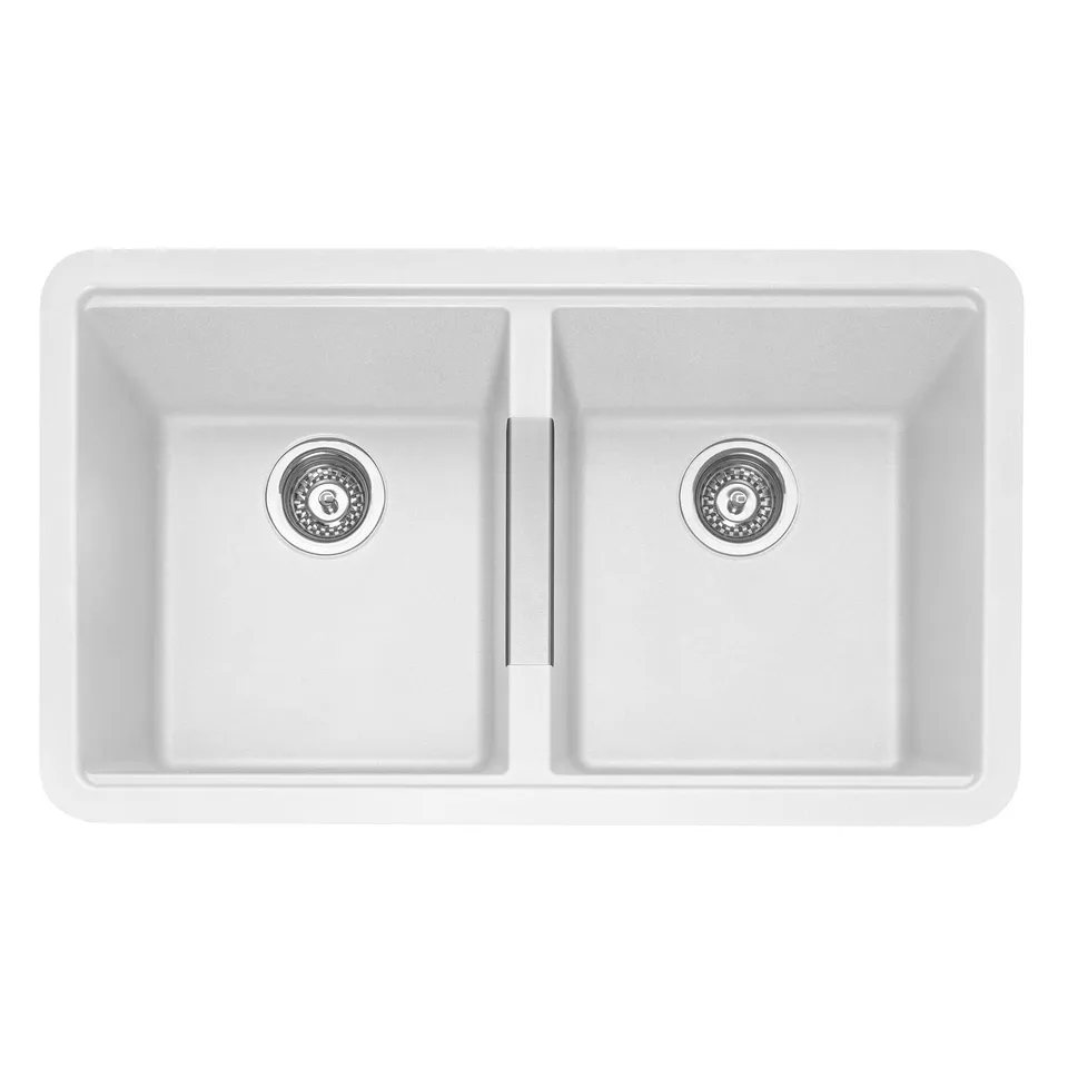 caple-leesti-200-doppelbecken-granitsp-le-kreidewei-unterbau image 1