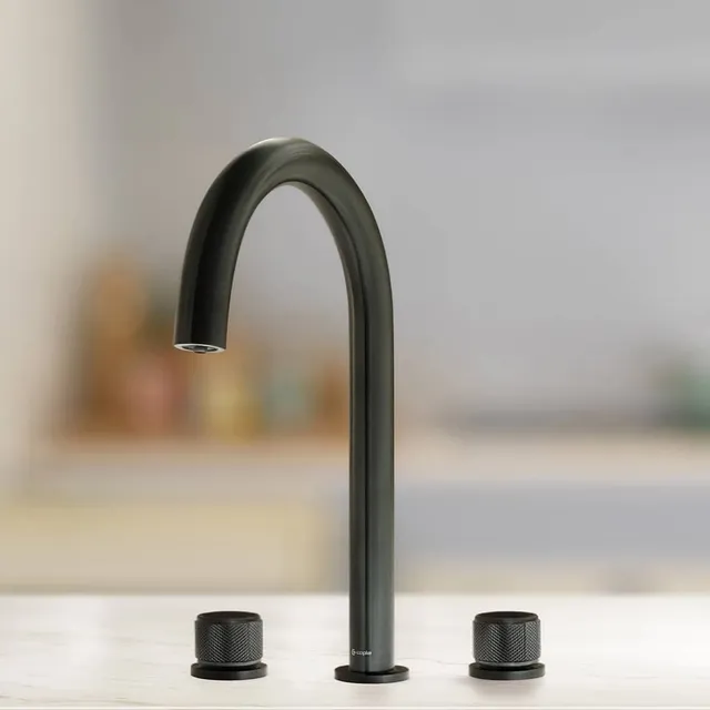 caple-joya-3-in-1-hei-wasserhahn-schwarz-stahl image 1