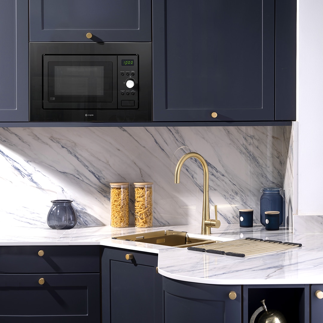 caple-built-in-microwave-grill-schwarz-einbaumikrowelle image 4