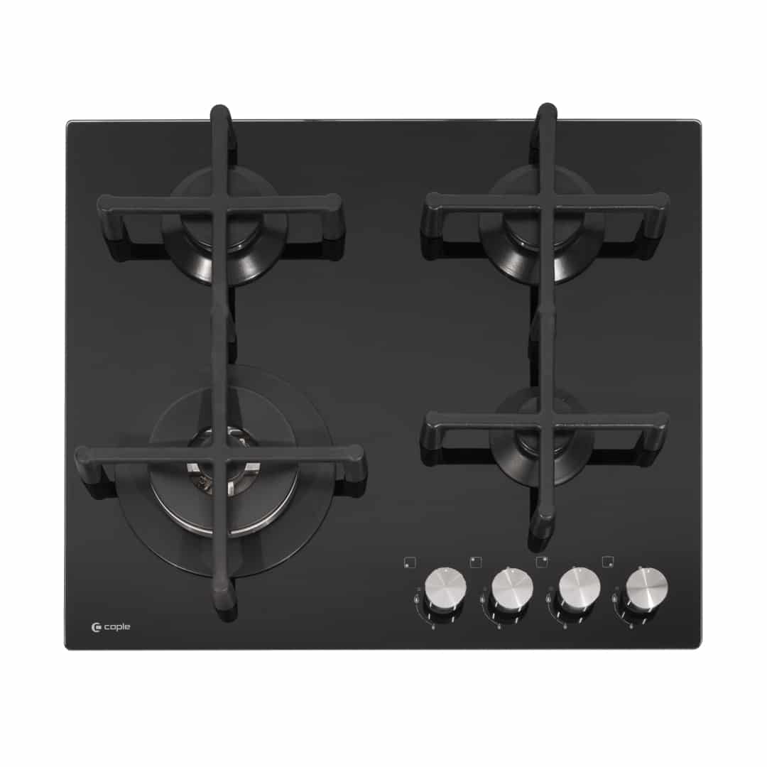 caple-59cm-gas-on-glass-gaskochfeld-4-brenner-schwarz image 1