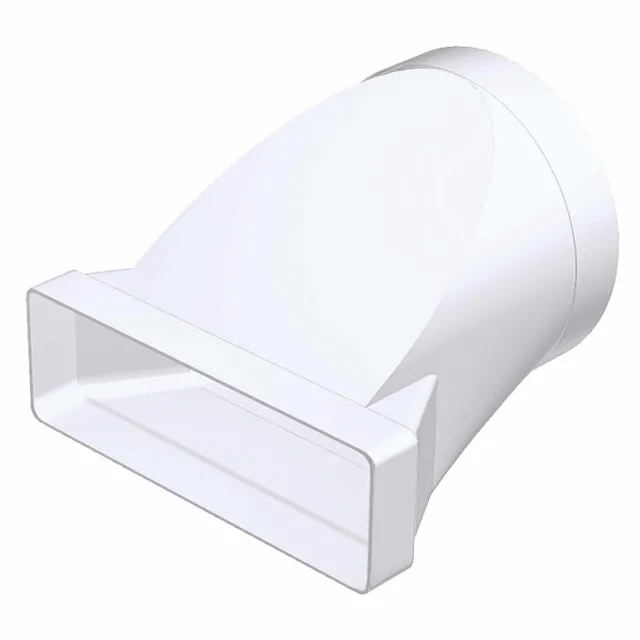 caple-abluftadapter-eckig-rund-f-r-dunstabzug image 1