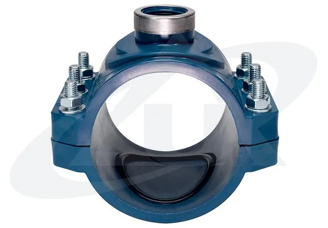 unidelta-1031-lablu-anbohrschelle-mit-verst-rkungsring-klemmverbinder image 1
