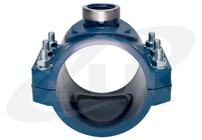 unidelta-1031-lablu-anbohrschelle-mit-verst-rkungsring-klemmverbinder image 1