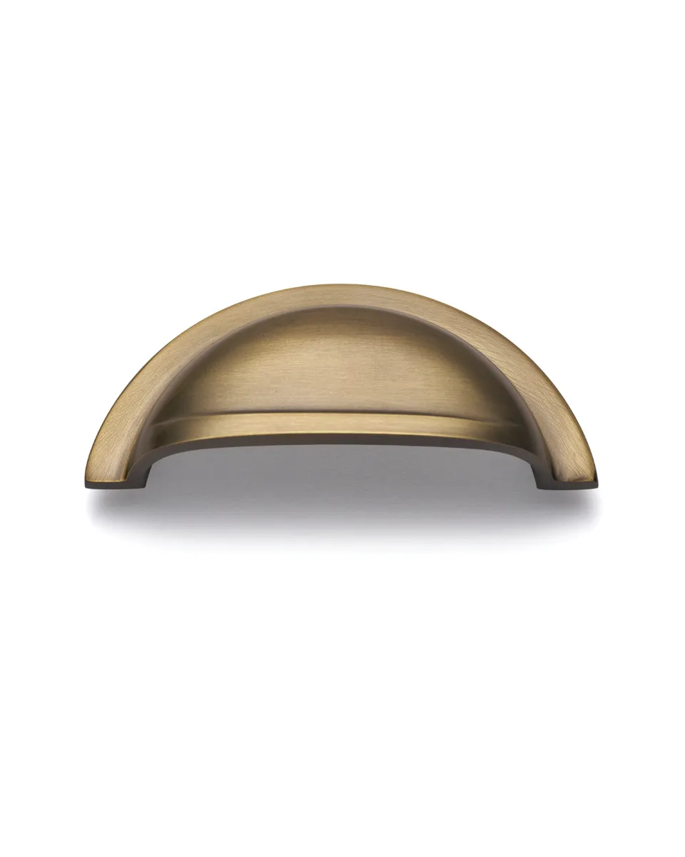 caple-griffmuschel-cup-handle-antik-messing image 1