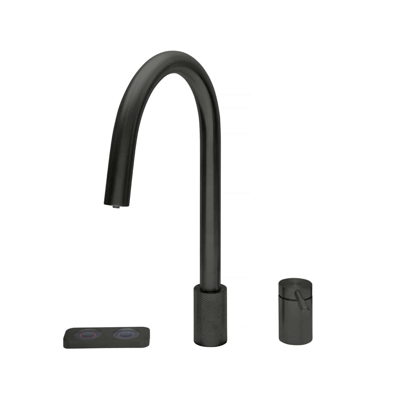 caple-fosso-4in1-kochendwasserhahn-schwarz-stahl image 1