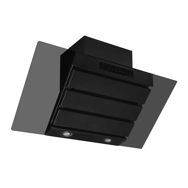 caple-spirit-90cm-wand-kaminhaube-schwarzglas image 1