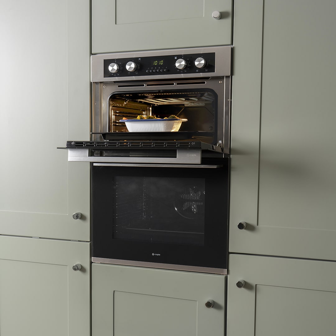 caple-electric-built-in-double-oven-edelstahl-schwarz image 4