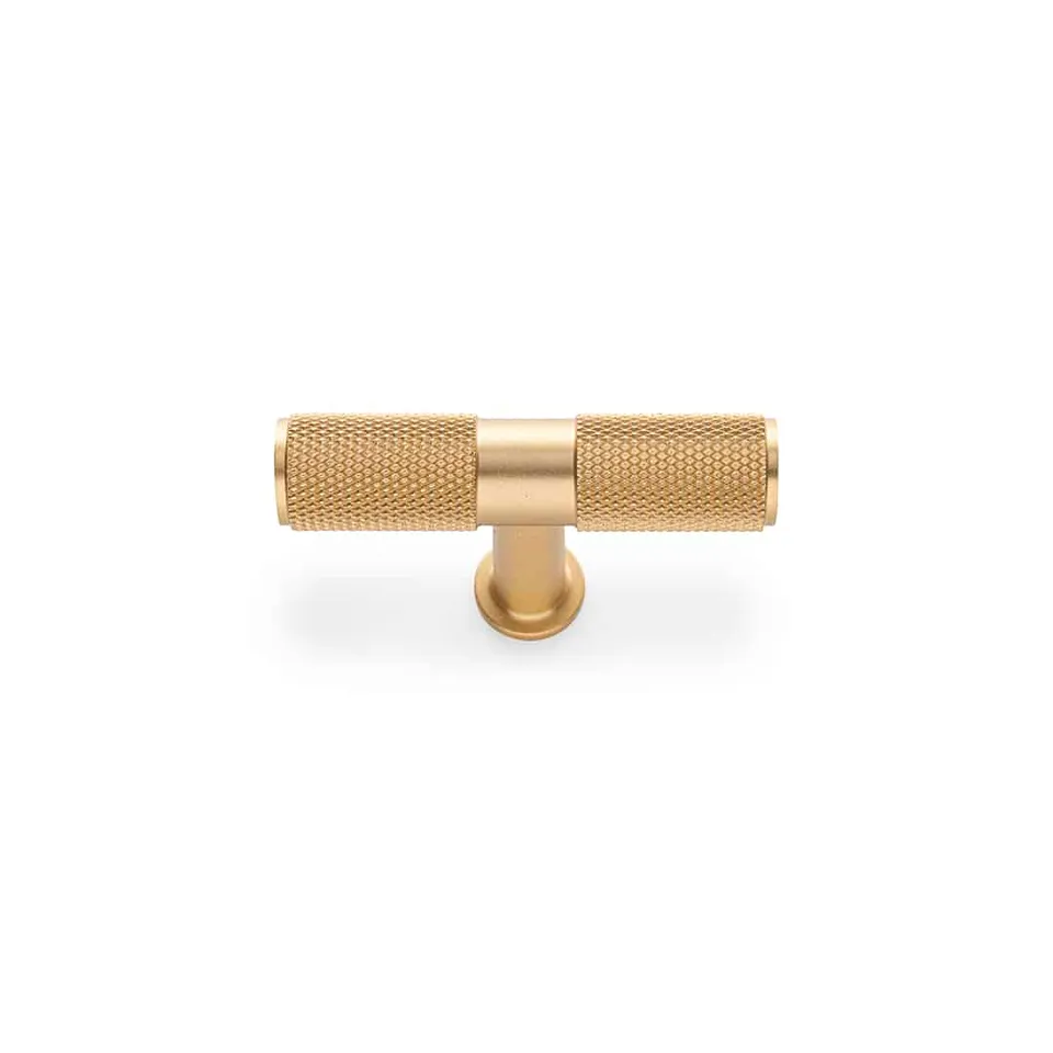 caple-t-bar-knopf-ger-ndelt-satin-brass-m-belgriff image 1