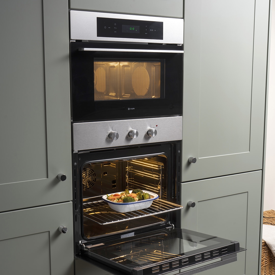 caple-60cm-elektro-einbaubackofen-schwarz-edelstahl image 4