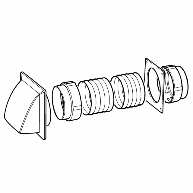 caple-125mm-abluftset-venting-kit-dunstabzug-zubeh-r image 1