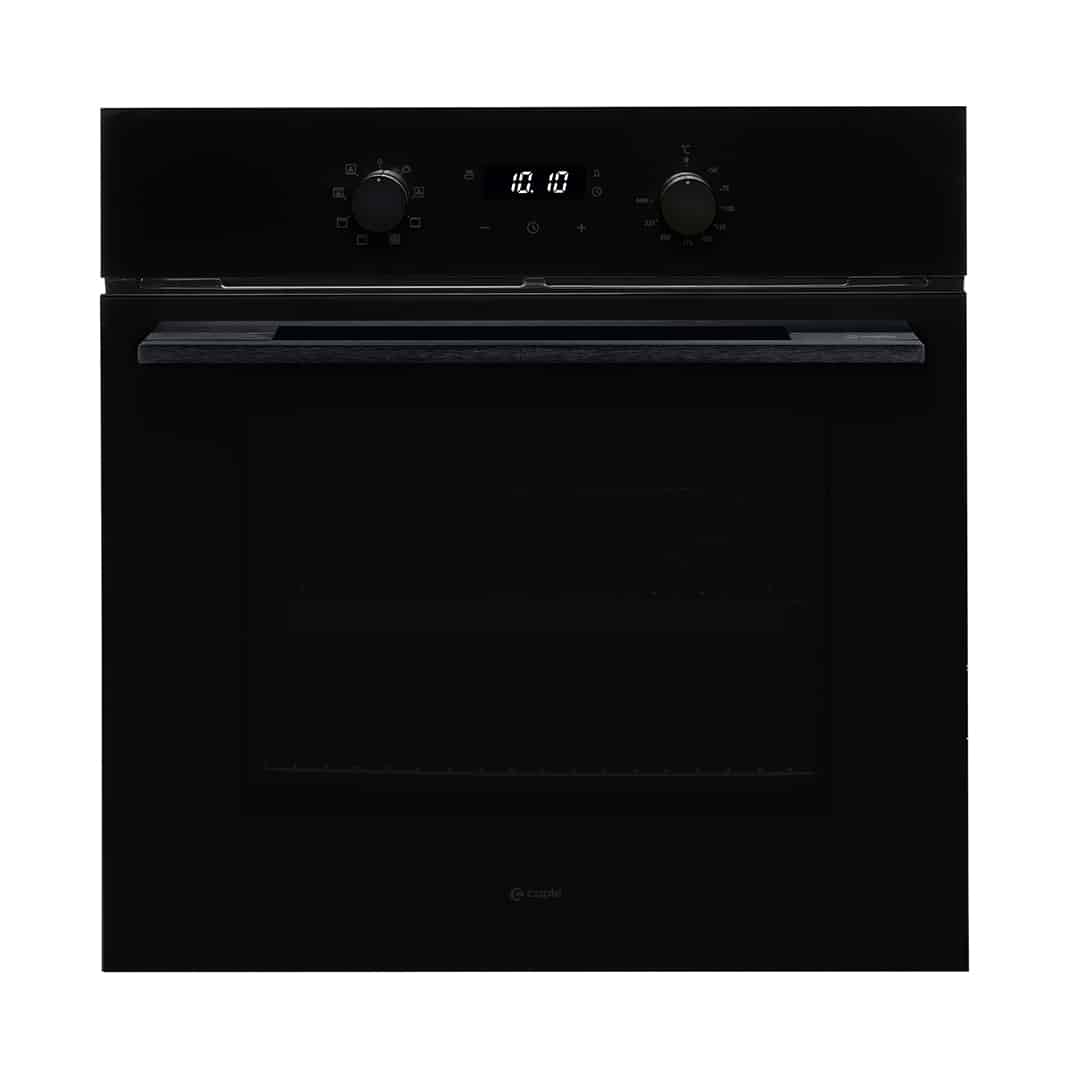 caple-60cm-elektro-einbaubackofen-schwarzes-glas image 1