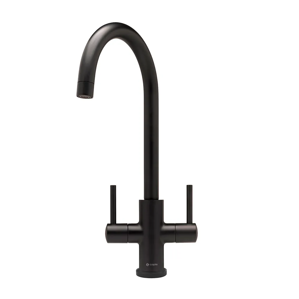 caple-lamar-dual-lever-wasserhahn-mattschwarz image 1