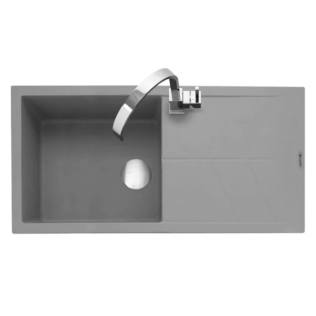 caple-sotera-100-einbausp-le-granit-mit-abtropffl-che-pebble-grey image 1