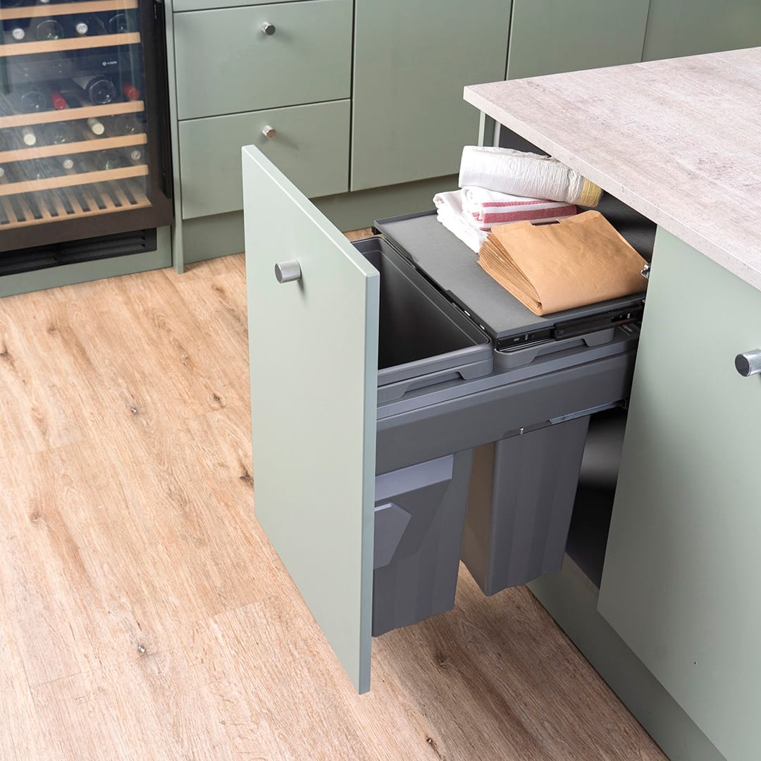caple-side-mounted-abfalltrenner-66l-dual-bin image 2