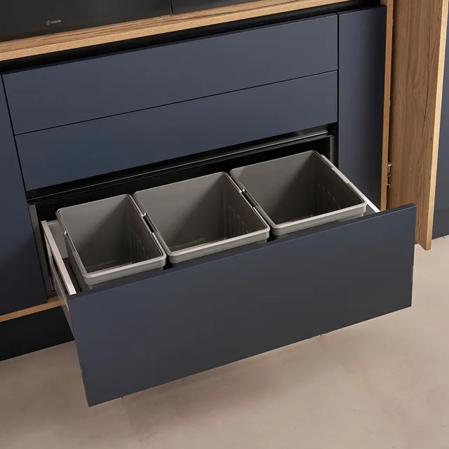 caple-in-drawer-49l-dreifach-m-lleimer-f-r-schublade image 1