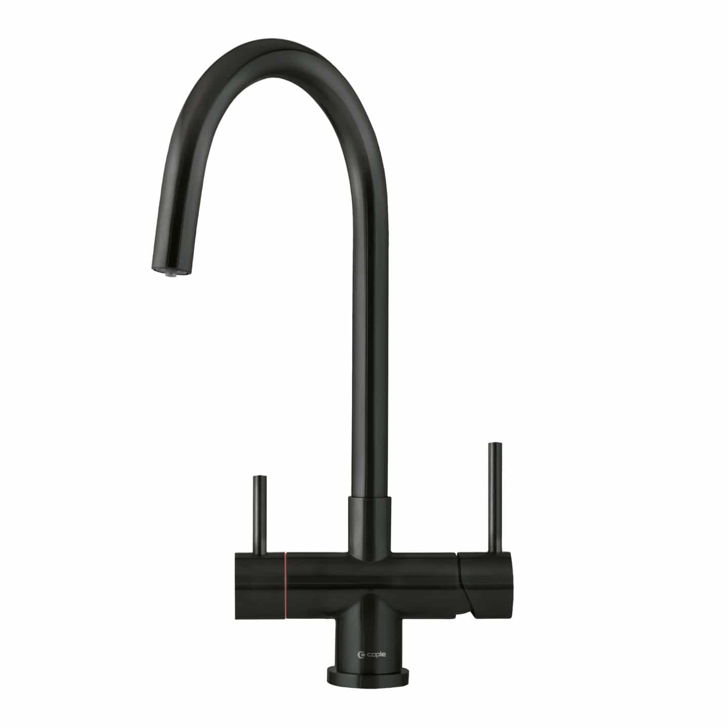caple-vapos-2-3-in-1-hei-wasserhahn-schwarzstahl image 1