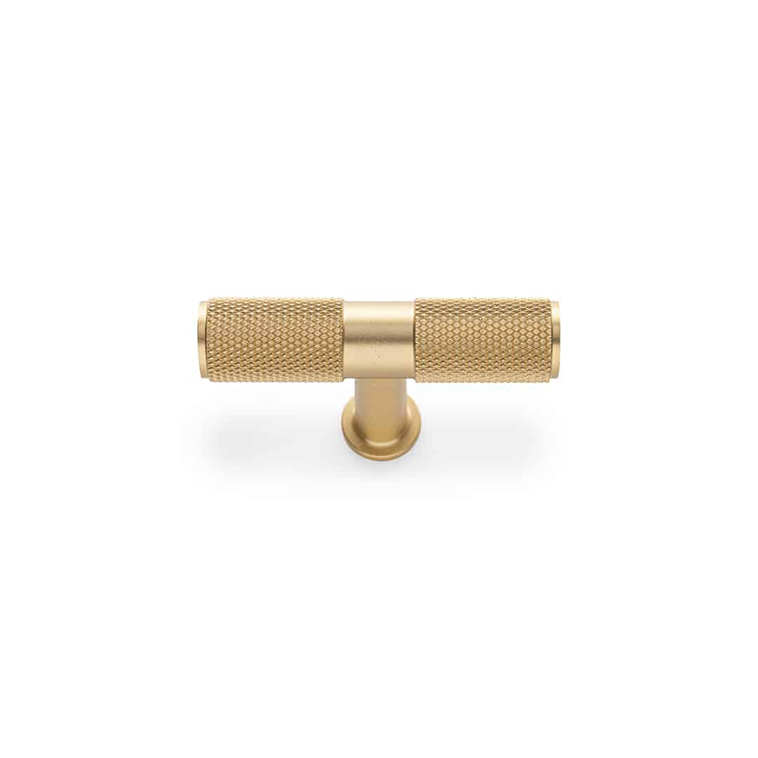caple-t-bar-knopf-ger-ndelt-satin-brass-m-belgriff image 1