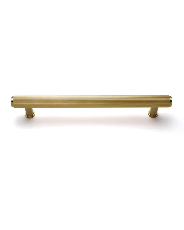 caple-satin-brass-thick-fluted-bar-griff-f-r-einbauk-chen image 1