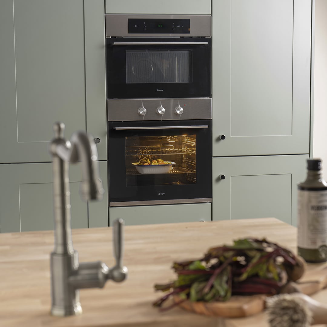 caple-60cm-elektro-einbaubackofen-schwarz-edelstahl image 8