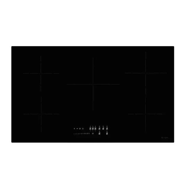 caple-88cm-induktionskochfeld-5-zonen-schwarz image 1