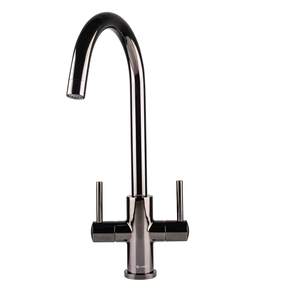 caple-lamar-zweigriff-armatur-black-chrome image 1