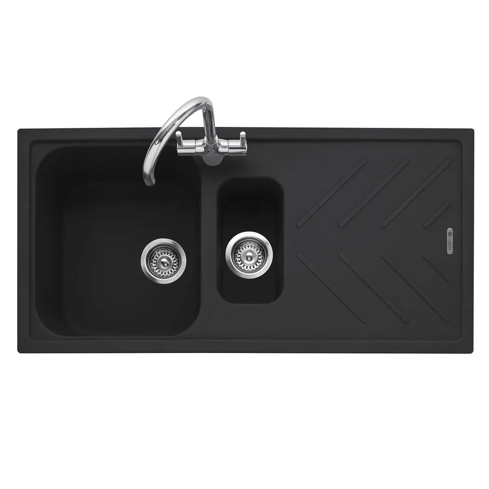 caple-veis-150-einbau-granitsp-le-mit-abtropfer-anthrazit image 1