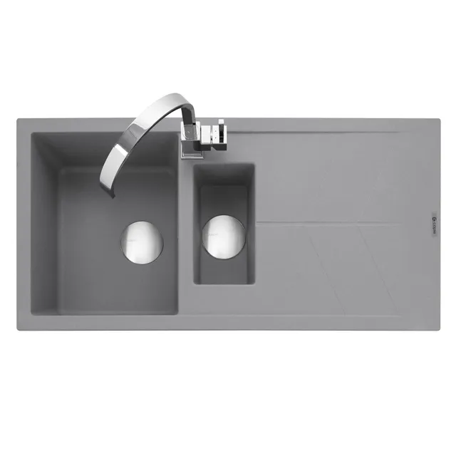 caple-sotera-150-einbausp-le-granit-mit-abtropffl-che-pebble-grey image 1