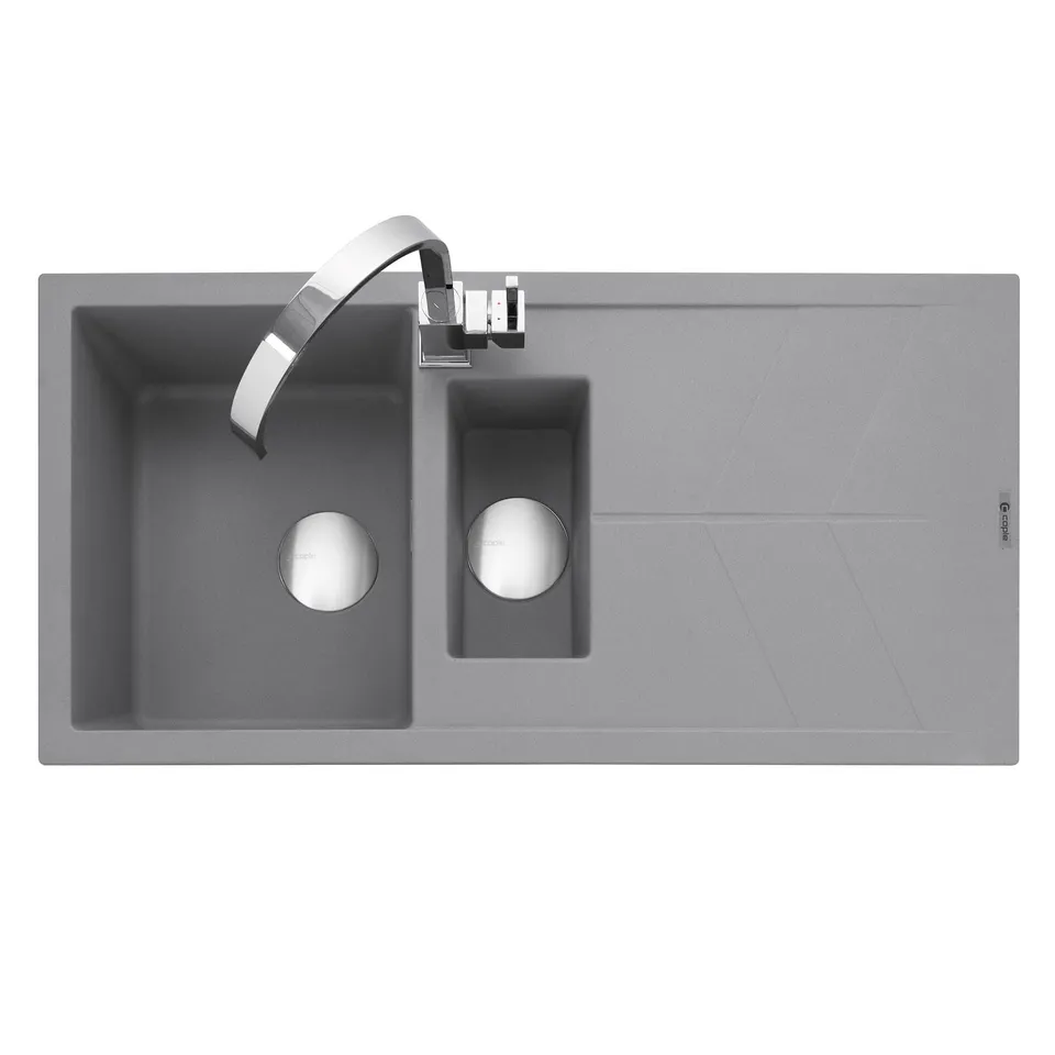 caple-sotera-150-einbausp-le-granit-mit-abtropffl-che-pebble-grey image 1