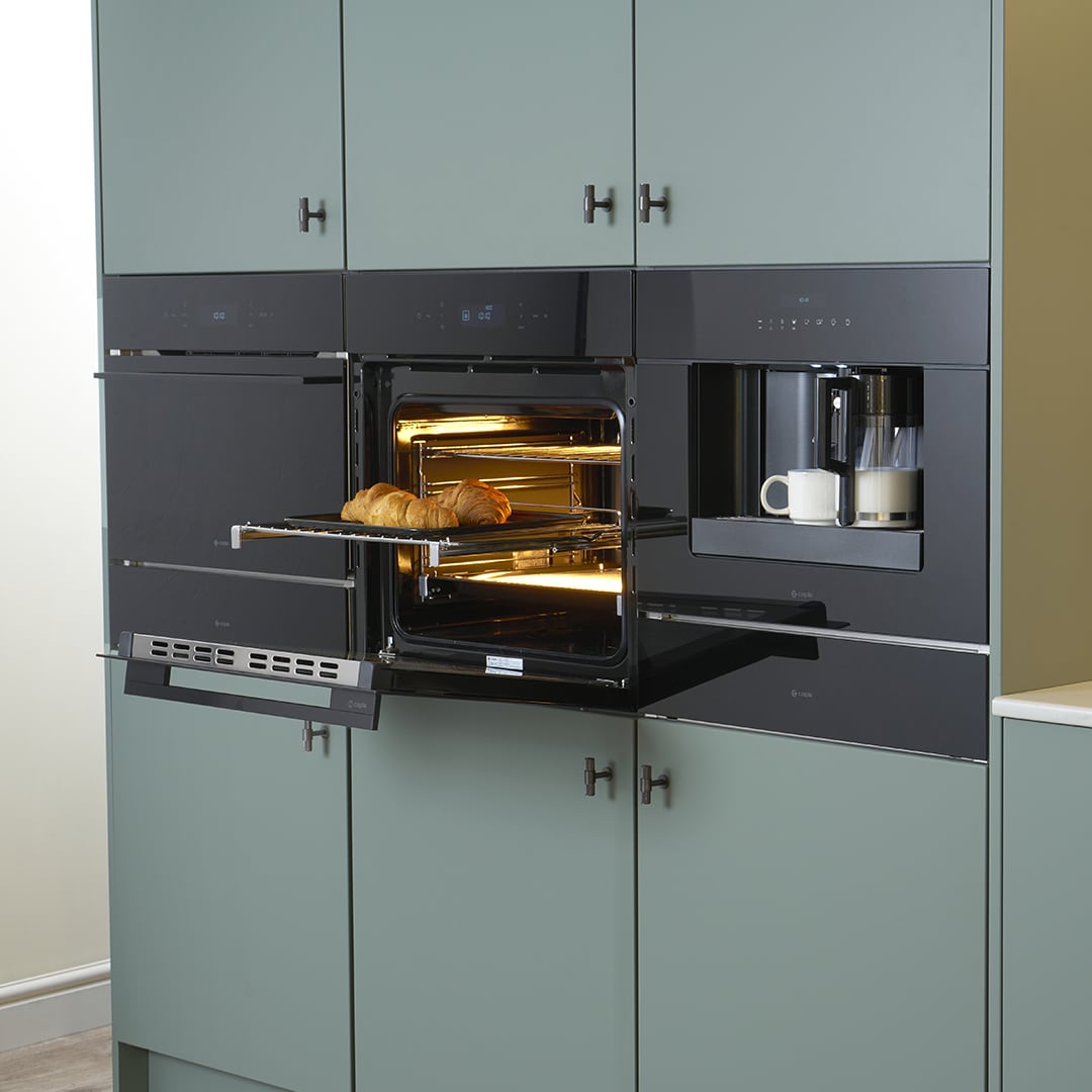 caple-w-rmeschublade-14cm-schwarzglas image 2
